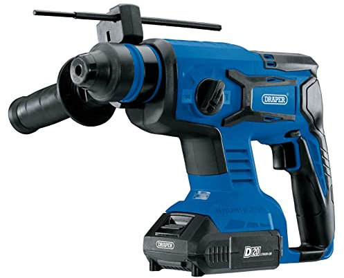 D20 20V Brushless SDS+ Rotary Hammer Drill with 2 x 2Ah Batteries and Charger