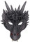 Holibanna Weihnachten Tiermaske Drachenhalbmaske Weihnachten Maskerade Maske Kostümzubehör Requisite Dekoration Erwachsene