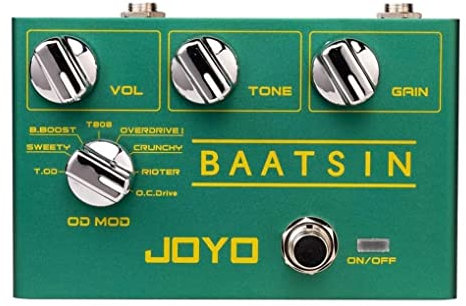 JOYO-R11 Baatsin - 8 Overdrive/distortion in one