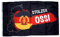 Fahne/Flagge Stolzer Ossi DDR 90 x 150 cm