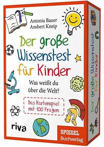 Der große Wissenstest für Kinder - was weißt du über die Welt?: Das Kartenspiel mit 100 Fragen