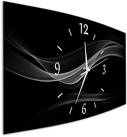 Bilder-Manufaktur BM Funk Quarz Quarzwanduhr Wanduhr Funkwanduhr Funkwanduhren Funkuhr Funkuhren kein Ticken lautlos geräuschlos leise ohne Tickgeräusche groß XXL MF6-9592-1WZ-funk