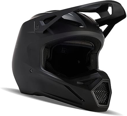 Helm FOX JUNIOR V1 Mattschwarz Mattschwarz YM
