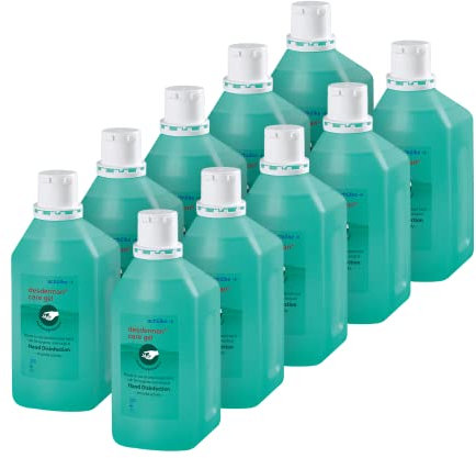 Desderman® care gel, Handdesinfekion, von Schülke, 10x 1000ml