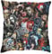 The Beach Stop Horror Movie Themed Cushion Cover | Unique Home Decor Inspo Gift Idea | 45x45cm 18x18” | Horror Themed