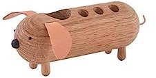 OYOY Living Design Stiftehalter, Holz, Beige, 6,5 x 19,5 x 7 cm
