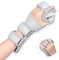 Fanwer Schlaganfall-Ruhende-Handgelenkbandage - Nachtimmobilisierende Handgelenk-Finger-Schiene für Beugekontrakturen, Funktionaler 5-Finger-Stabilisator-Umwickler (Links, Groß)