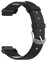 INF Echtlederarmband für Garmin Forerunner 220/230/235/630/620/735XT/Approach S20/S5 - Klassisch, Braun, 2 cm, Wasserfest, Schnalle, Silikon, Unisex