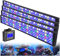 PopBloom 4PCS WiFi Meerwasser Aquarium Beleuchtung 400W, Volles Spectrum Led Aquarium Lampe für Reef Coral SPS/LPS Fischaquarium, APP unterstützt Deutsch (für 300-360 cm)
