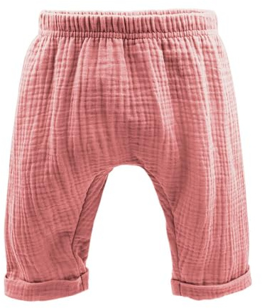 maximo GOTS Baby-Krempelhose Musselinstoff Musselin