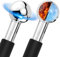 CGBE 2 Pezzi Facial Ice Globes, Globi di Ghiaccio per Viso Occhi e Collo, Massaggio Ice Roller in Acciaio Inossidabile Con Liquido Antigelo all'interno, Riducono il Gonfiore e Le Occhiaie