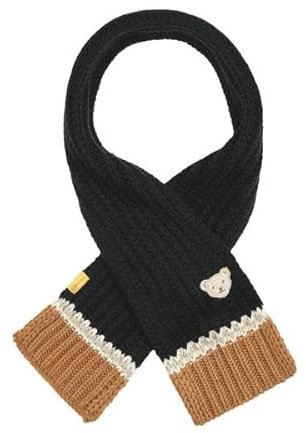 Steiff Jungen Winter-Schal, Phantom, OneSize