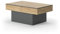 Vicco Couchtisch Boto, Anthrazit/Goldkraft Eiche, 95 x 58 cm Ausziehbar