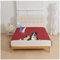 QSZTJJ wasserdichte Hundedecke Beidseitig verfügbar und Weich Hundematte schützt Bett und Sofa für großeund kleine Hunde, Schutz für Sofa & Bett& Auto (Rot,75x127cm)