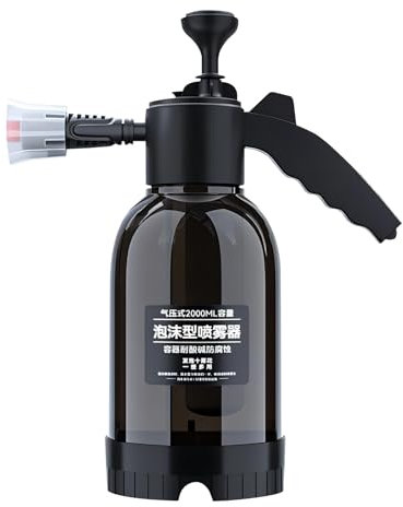 Car Foam Sprayer, Snow Foam Pump Sprayer, 2L Hand Pneumatic Foam Cannon Pressure Atomizer Pump Sprayer for Car Washing House Window Cleaning