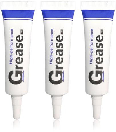 3Pcs Silikonfett für Dichtungen O Ring Fett Silikonfett Kfz Silikon Fett Silicone Grease Silikonfett Schmiermittel für Dichtungen&Maschinenschmierung Verhindert Das Anhaften Ventilen und O Ringen(10g)
