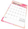 JEWEDECO Schreibtischkalender volles Jahr Wandkalender 2024–2025 Terminkalender kleiner Wandkalender countdown kalender countdown calender Monatskalender Heimkalender 2024–2025 Papier