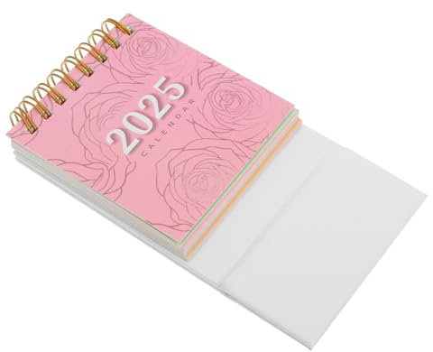 STOBOK Mini Tischkalender Kompakter Chinesischer Mondjahresplaner Kreativer Desktop Kalender Für Büro Und Zuhause Langlebiger Und Praktischer Schreibtischkalender Mit Ästhetischem Design