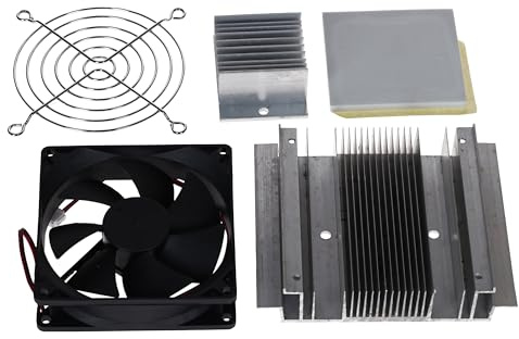 AZDelivery Kit raffreddamento Peltier - dissipatore calore, ventola 12V, accessori