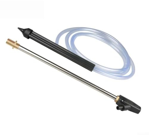 Kit lancia sabbiatrice compatibile con Karcher con tubo flessibile e adattatori doppi per modelli K2 tramite idropulitrice