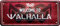 WOGEKA ART Retro Blechschild - Welcome to Walhalla Wikinger Germanen - witziger Spruch als Geschenk-Idee zum Geburtstag Weihnachten Dekoration 28x12 cm Vintage-Design Metall 1298