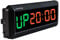 Jhering LED Intervall Timer, Countdown/Up Uhr, Stoppuhr, Gym Timer mit Fernbedienung, Workout Timer für Heim Garage Fitnessstudio, Tabata EMOM MMA(Grün/Rot)