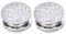 XHXseller Magnetische Anstecknadeln, für Damen und Mädchen, Schal, Umhang, Schal, Schnalle, Verschluss für Kleidung, Kostüme, Accessoires, Modeschmuck für Schals, Schals oder Ponchos, 2 Stück, weiß