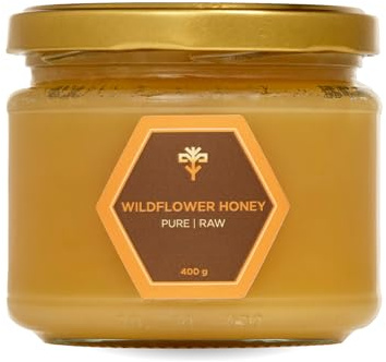 Earthbreath Wildflower Raw Honey 400g – 100% Raw & Natural – Sustainably Harvested – Rich in Natural Goodness – No Artificial Additives