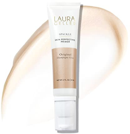 LAURA GELLER NEW YORK Spackle Super-Size (Champagne Glow) Lightweight Makeup Primer - Skin Perfecting Face Primer with Hyaluronic Acid for Long-Lasting Hydration - 59ml