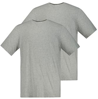JP 1880 Herren Kurzarm T-Shirt grau Melange XL