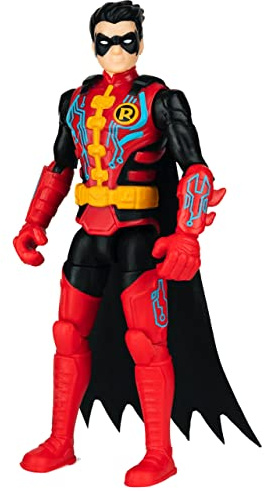 DC Tech Suit Robin Actionfigur, 10,2 cm, 1. Ausgabe