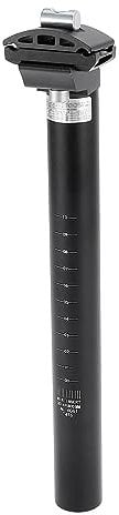 X AUTOHAUX 30.4x300mm Bicycle Seat Post Aluminum Alloy Adjustable with Clamp