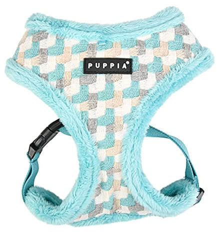Puppia Hundegeschirr für kleine und mittelgroße Hunde - Arden Harness A - verstellbar und komfortabel