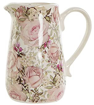 Carafe DKD Home Decor Rose Gres 17 x 12 x 18,5 cm