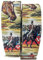 EDERER REITER TURNIER Hosenträge PFERD farbenfroh AUSTRIA-ÖSTERREICH-VIENNA-WIEN im PFERD Design 35mm Breit in H-Form mit 4 extra starken Clips UNI/Reiter Turnier bunt ST-037
