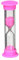 Minuterie de brosse à dents pour enfants 2 minutes Sablier Sandglass Sandglass Sabliers Rose Rose Cuisine Tempories