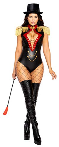 Beauty Ringmaster Fancy Dress Costume for Women X-Small Black