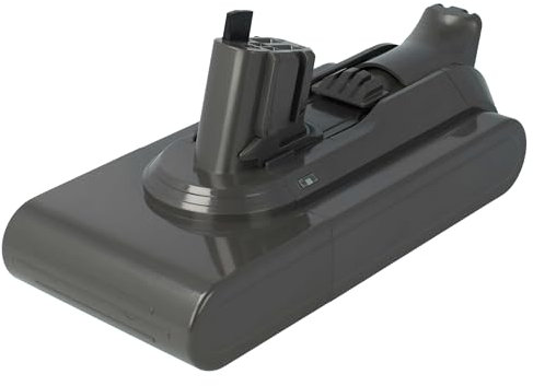 vhbw Akku kompatibel mit Dyson V11 Complete Extra, Click-In, Fluffy Extra Staubsauger (3600mAh, 25,2V, Li-Ion, dunkelgrau)