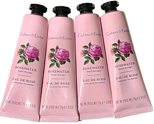Crabtree & Evelyn - Rosewater Hand Therapy | 0.9 oz each (Set of 2)