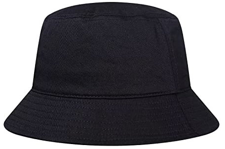 GADIEMKENSD Cotton Bucket Hat for Women Summer Beach Sun Protection Bucket Hats for Men Trendy Portable Outdoor Travel Hat for Golf Hiking Fishing Camping Black