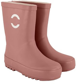 Mikk-line Stivali di Gomma per Bambini Rosa 24 | Stivali da Pioggia per Bambini | Stivali di Gomma Leggeri | Stivali Impermeabili | Scarpe da Pioggia & Stivaletti per Bambini