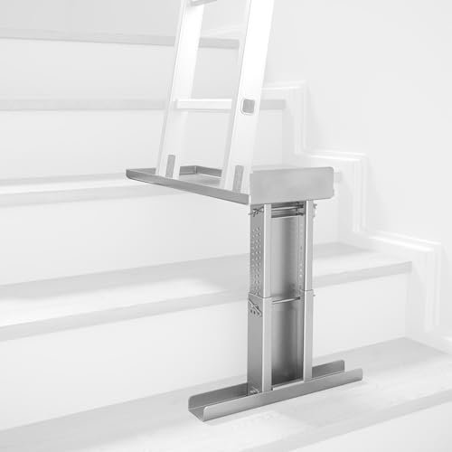 Leiter-Stabilisator, Verstellbarer Leiter-Nivellierer für Verlängerungsleitern Leiterverlängerung für Einzel- und Ausziehleitern Leiternivellierhilfe