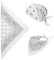 W WIDMANN MILANO Party Fashion - Bandana, 55 x 55 cm, Halstuch, Kopftuch, Accessoire für Kostüme