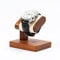 Papten soporte de madera para relojes, para guardar relojes, soporte para joyas, expositor de joyas para señoras (beige)