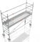 Rollgerüst 2,85 m x 0,75 m • Arbeitshöhe 3,19 m ✓ Fahrgerüst ✓ TÜV Zertifiziert ✓ belastbar 200kg/m² ✓ Arbeitsgerüst • Baugerüst • Fahrbare Arbeitebühne ✓