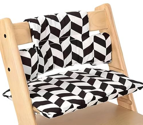 Focenat Sitzpolster Sitzauflage,Sitzkissen kompatibel mit Stokke Tripp Trapp Hochstuhl,Sitzkissen Set,Hochstuhl Sitzkissen,Hochstuhlzubehör,Weiches Sitzkissen,für Säuglinge,Babys,Kleinkinder