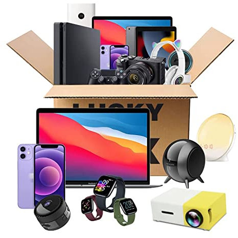 FKONGD Waglosmystery_Electronic_Box for Sale Computers Game Consoles Cell Phones You,Black,k023,Black