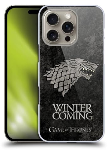 Head Case Designs Offiziell Zugelassen HBO Game of Thrones Martell Dark Distressed Look Sigils Harte Rueckseiten Handyhülle Hülle Huelle kompatibel mit Apple Apple iPhone 16 Pro