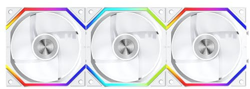 TZMRIT 120mm ARGB Fan - Daisy Chain Design - 62.36 CFM Airflow - 29dB Noise - PWM Temperature Control - Desktop Compatible