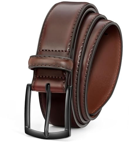 VONMELLI Ledergürtel Herren Leder Gürtel für Business, Freizeit Golf